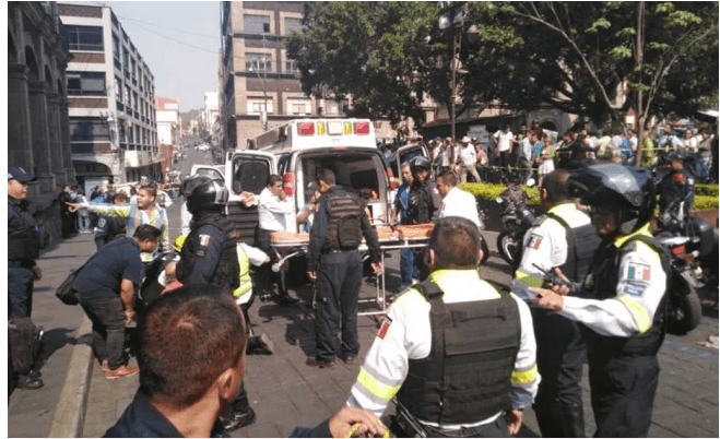 (VIDEO) Balacera en centro de Cuernavaca deja cuatro heridos