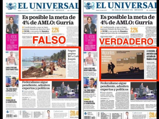 Clonan portadas de medios nacionales e internacionales para desprestigiar a gobierno de Carlos Joaquín