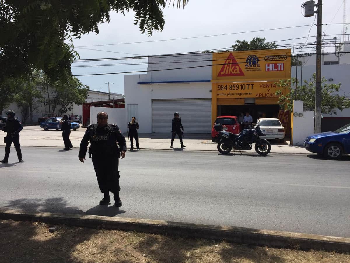 Ejecutan a hombre en avenida 115 de Playa del Carmen