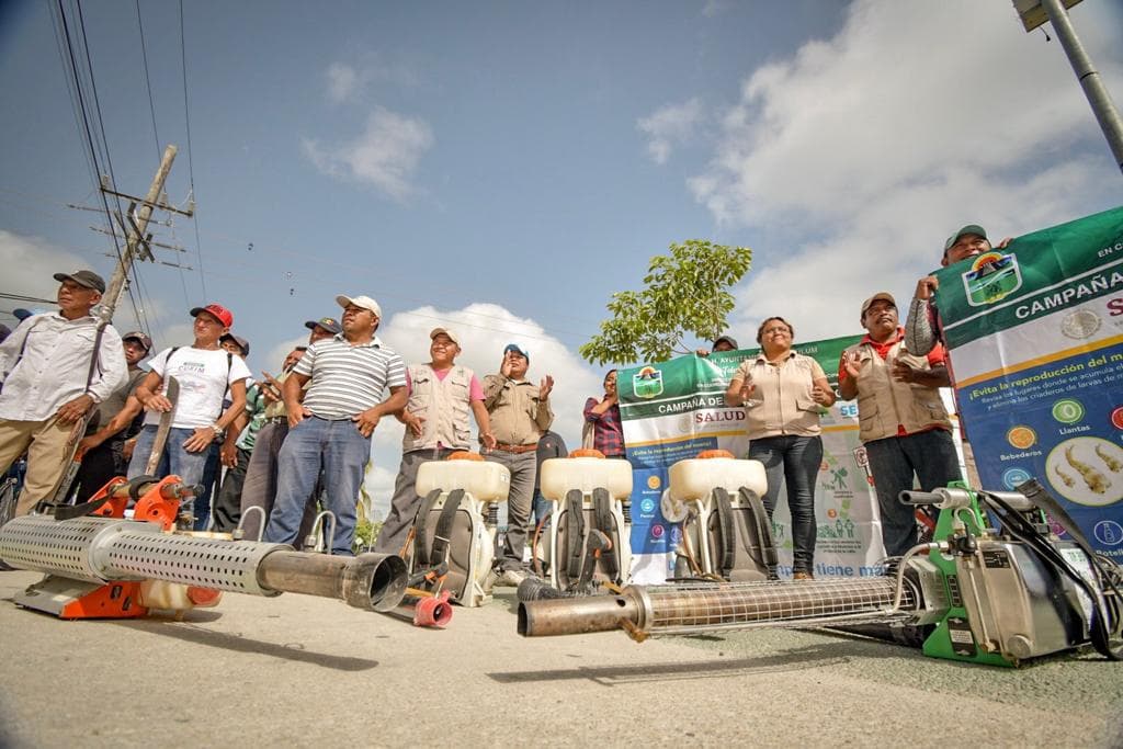 Se lleva a cabo la segunda campaña de descacharrización en Tulum