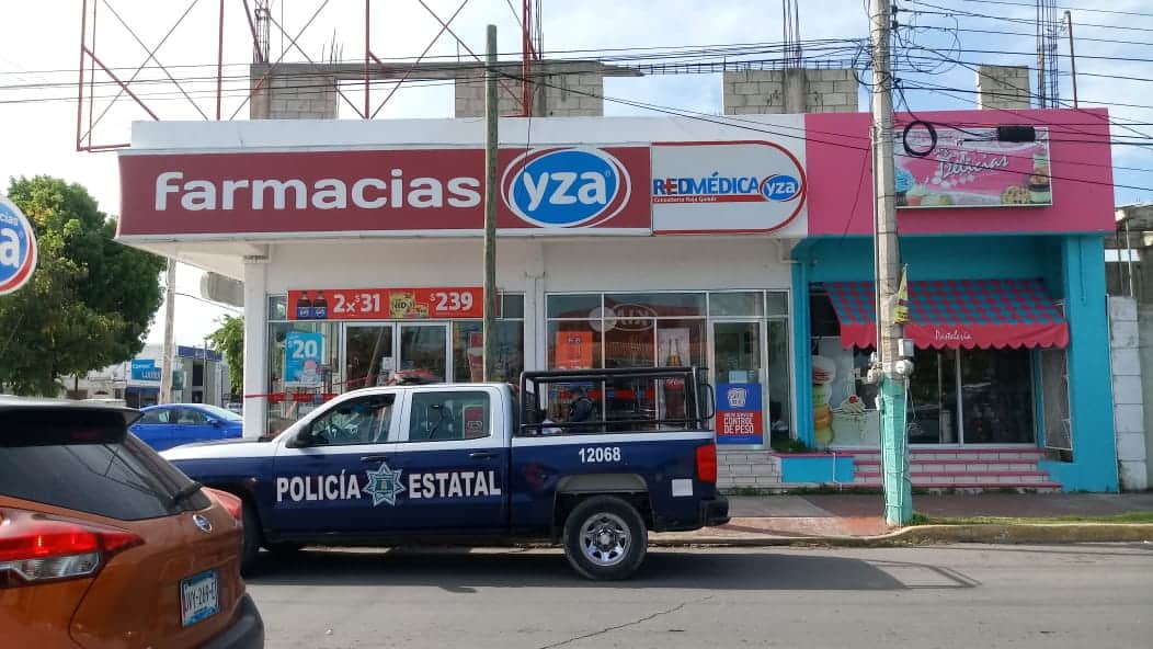 Asaltan otra farmacia en Chetumal