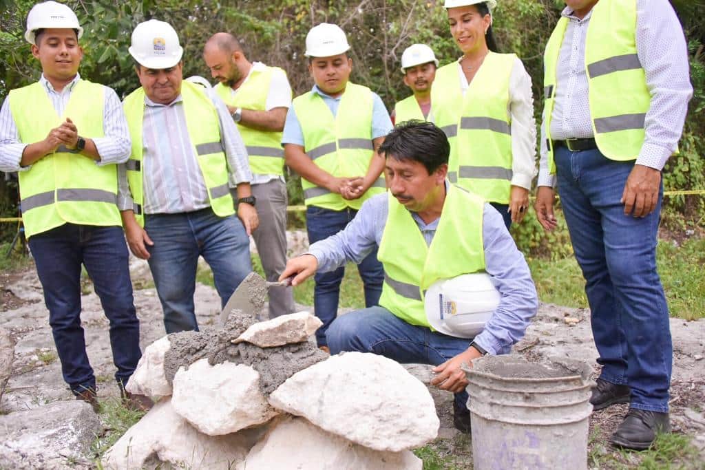 Inicia construcción de segunda etapa de la ciclovía en la comunidad de Cobá