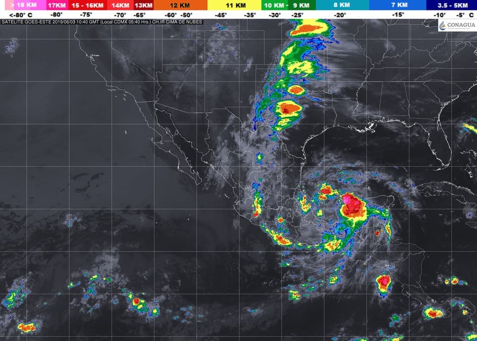 Siguen las altas temperaturas y las lluvias aisladas en Q. Roo