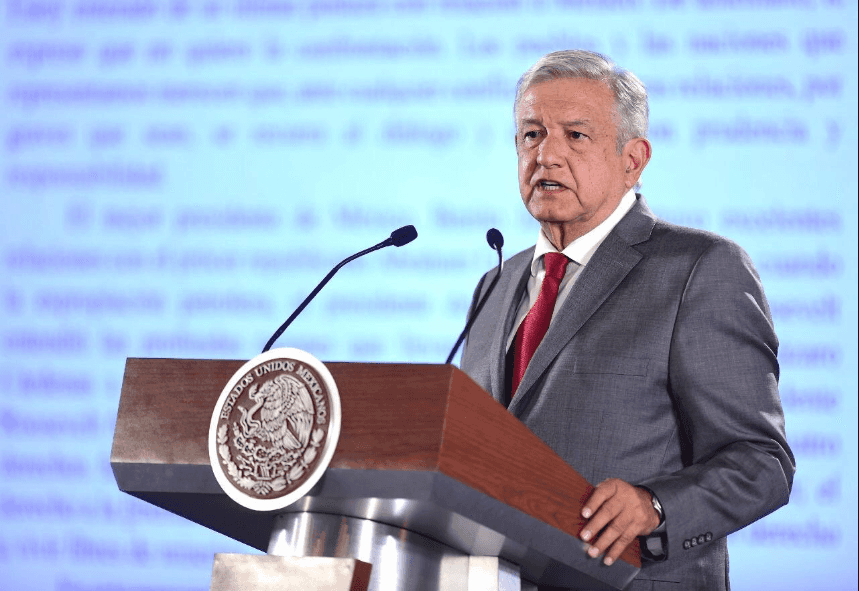 Destaca AMLO ambiente favorable al diálogo con EUA en tema arancelario
