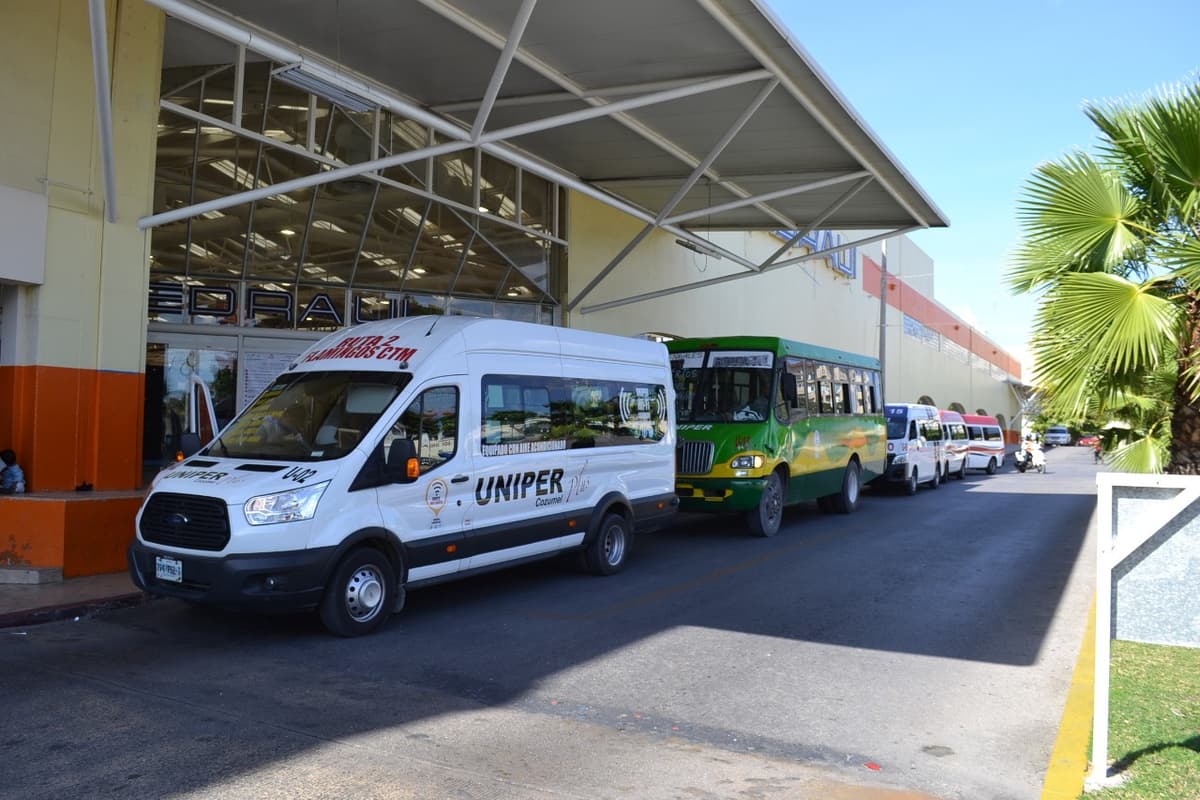 Aumentan tarifas de transporte público en Cozumel