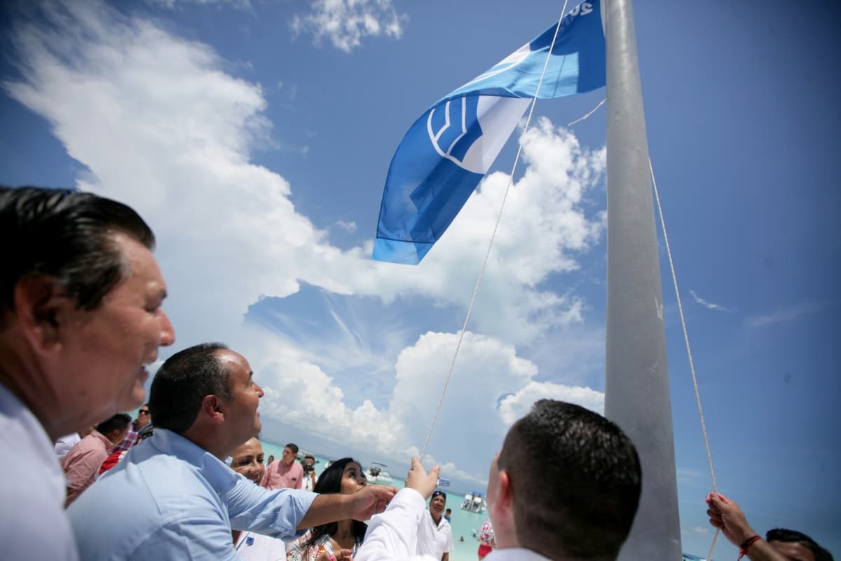 Isla Mujeres suma dos banderas "Blue Flag" al destino