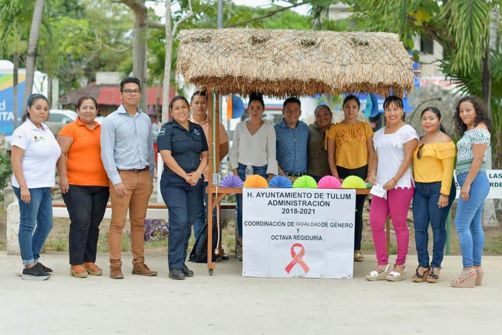 Realizan jornadas en Tulum para erradicar la violencia contra la mujer