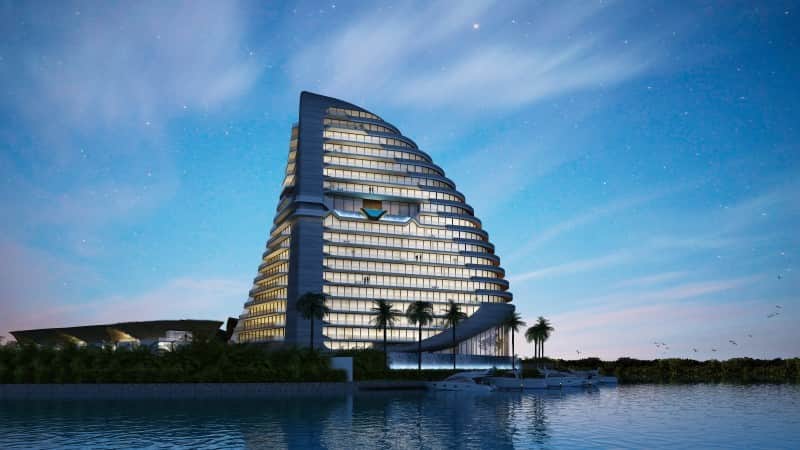Crearán la "Shark Tower" en Cancún, edificio que ayudará a preservar tiburones