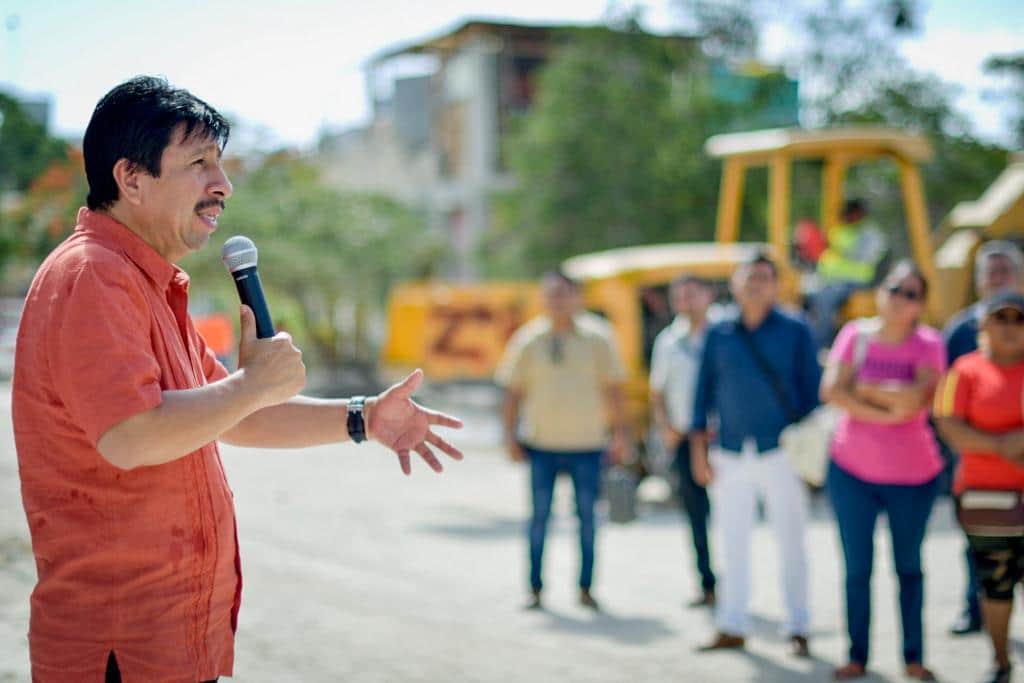 Arrancan trabajos para introducir drenaje en colonia Xul-Ka de Tulum