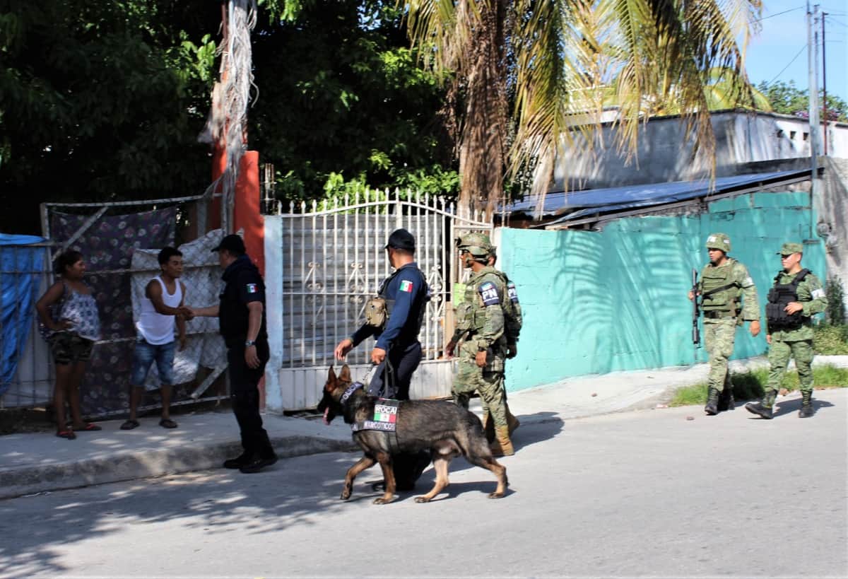 Refuerzan operativo permanente a pie en Solidaridad