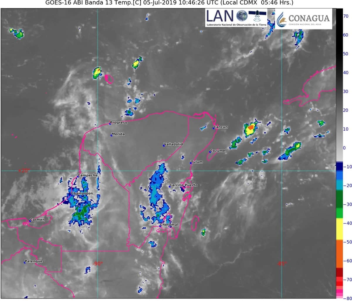 Mucho calor y pocas probabilidades de lluvia para Q. Roo