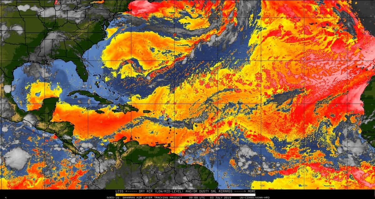 Clima: Polvo del Sahara trae cielos despejados a Quintana Roo