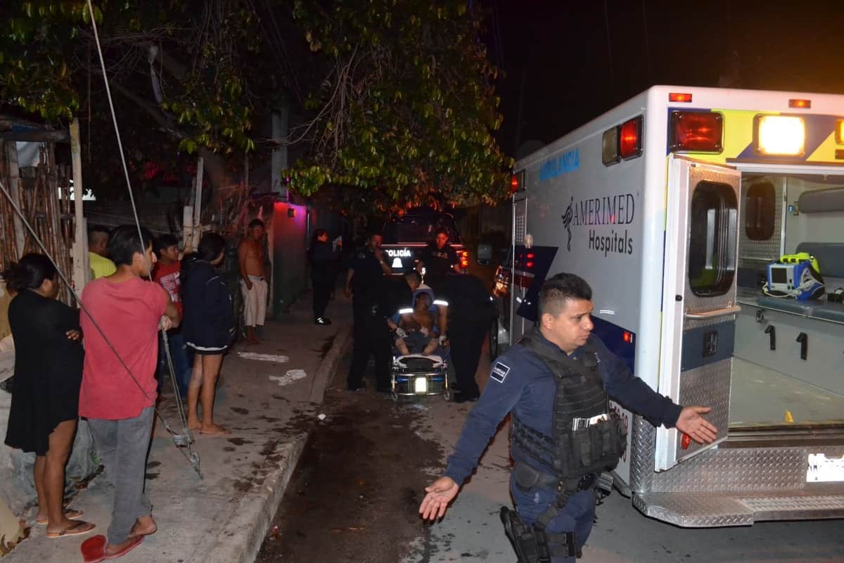 Hieren de bala a hombre en Cozumel por supuesto error