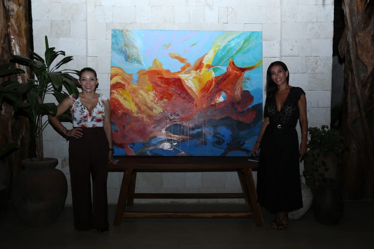 Inauguran exposición de Zoran Matic-Mata, discípulo de Dalí; en Tulum