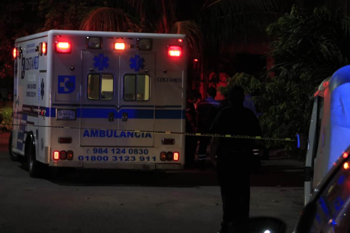 Ejecutado por sicario en mototaxi, en Playa del Carmen