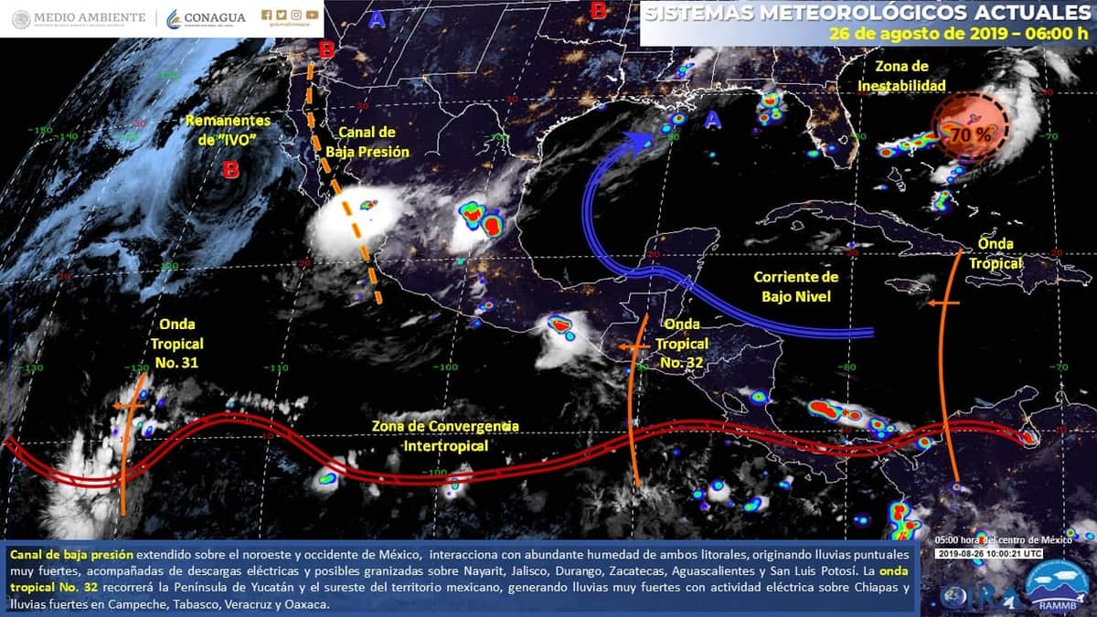 Clima: Tormenta tropical “Dorian” podría afectar a Puerto Rico, Dominicana, Haití y Cuba
