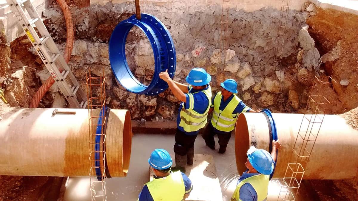 Invierte Aguakan más de 22 MDP en la introducción de Red de Drenaje en Zona Sur de Isla Mujeres