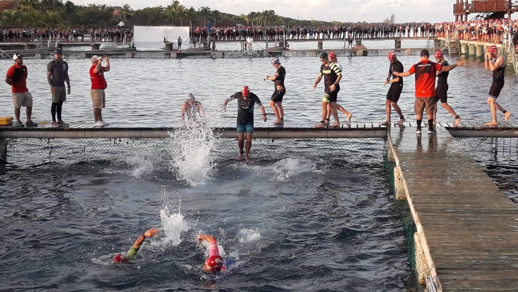 Galería: Se lleva a cabo el Ironman 70.3 en Cozumel
