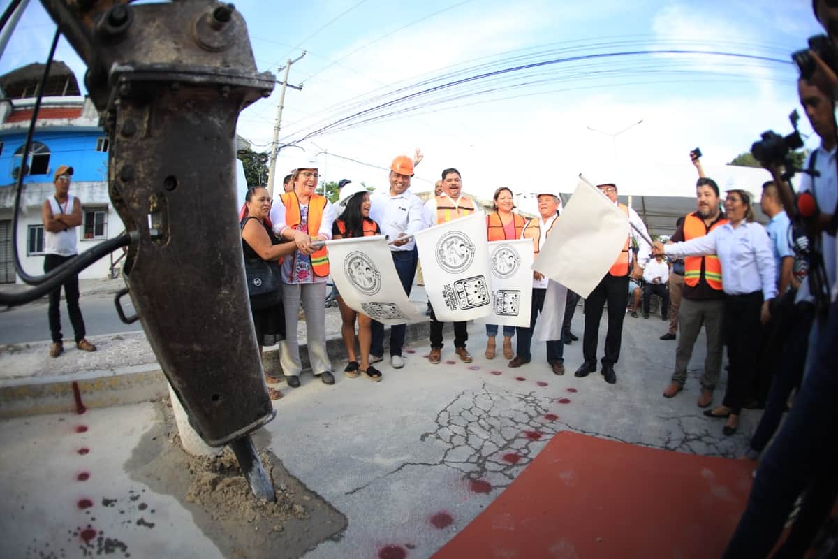 Se invierten más de 400 millones de pesos en obras públicas en Solidaridad