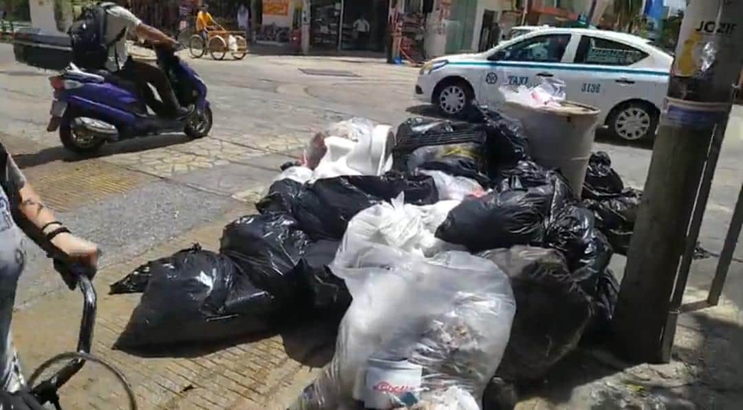 Emergencia: Suspenden recolección de basura en partes de Playa del Carmen