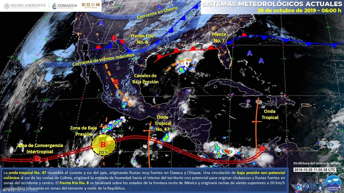 Clima caluroso y lluvias probables por la tarde para Quintana Roo