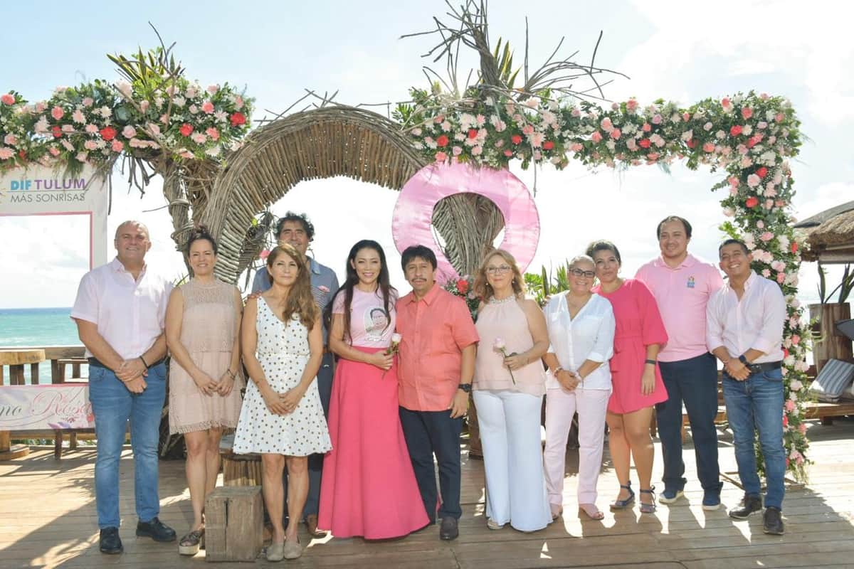 DIF Tulum realiza “Desayuno Rosa” para prevención del cáncer de mama