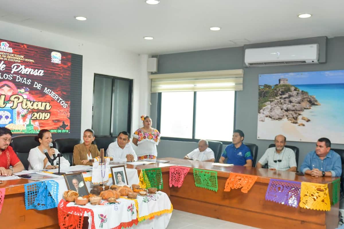 Presentan programa del Festival del Día de Muertos 2019 en Tulum