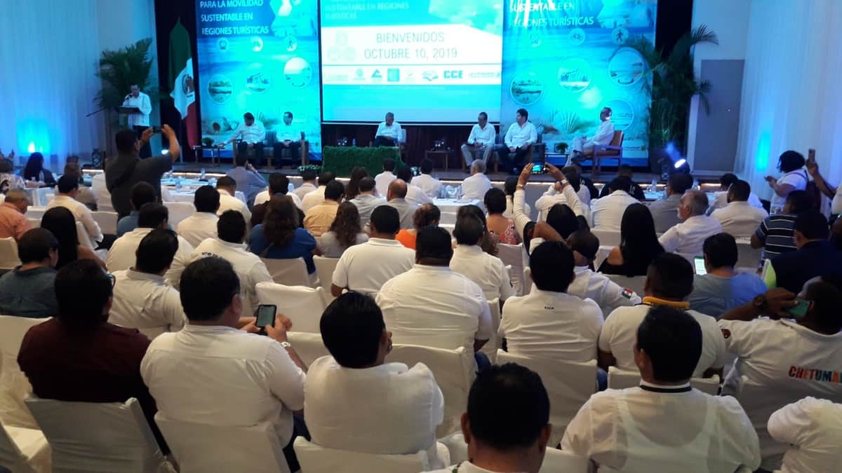 Inauguran en Cozumel el Foro Regional de Movilidad y Transporte Sustentable