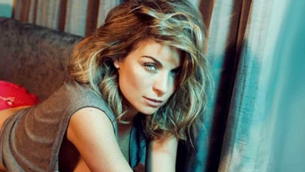 Ludwika Paleta posa en diminuto bikini en Bacalar