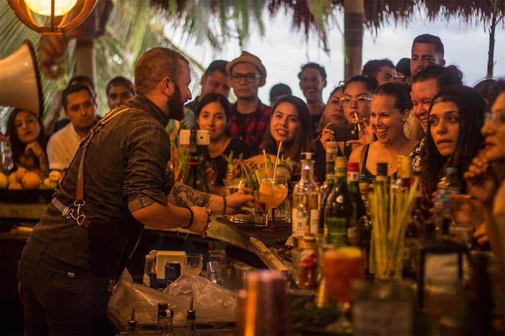 Encuentro internacional de bartenders en Tulum