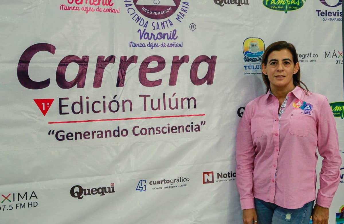 Carrera “Generando Consciencias” rehabilitará a jóvenes con adicciones en Tulum