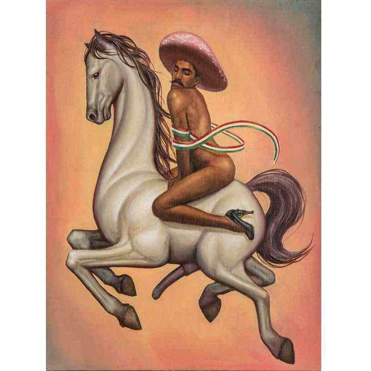 Familia de Zapata demandará por polémica pintura 'gay' de Zapata