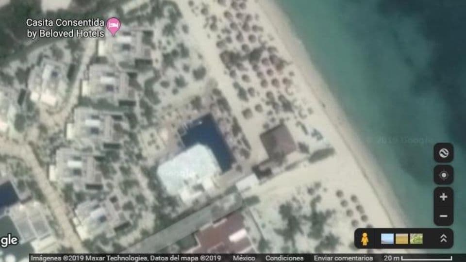 Google Maps capta a jóvenes en una desagradable situación en playas de Quintana Roo