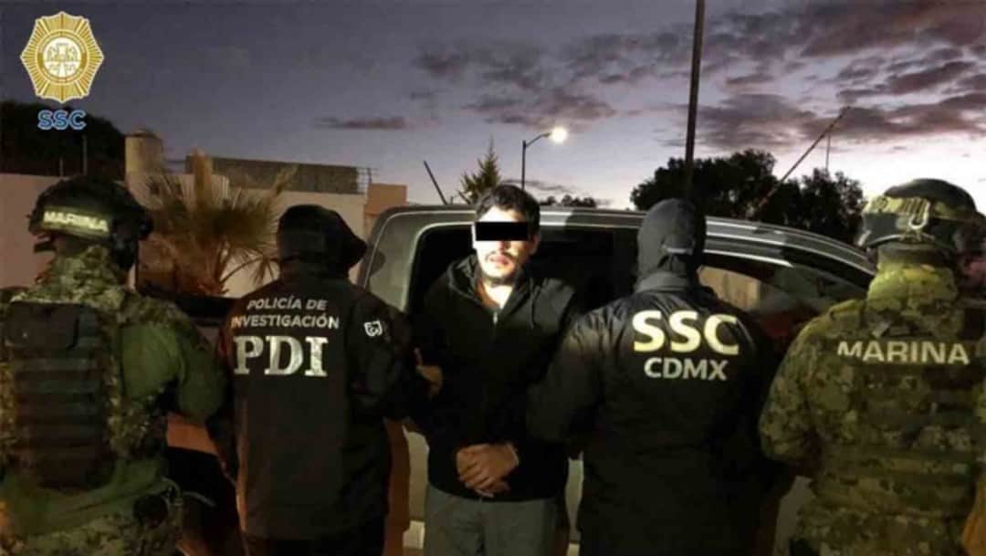 Detienen a 'El Lunares', peligroso líder de la Unión de Tepito