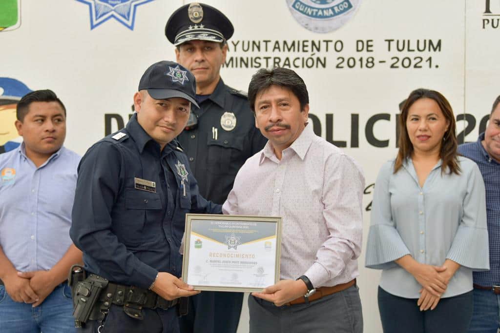 Víctor Mas Tah fortalece y mejora los cuerpos de seguridad en Tulum