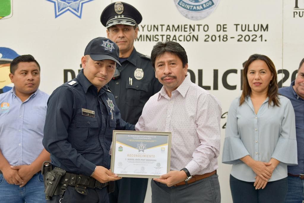 Víctor Mas Tah fortalece y mejora los cuerpos de seguridad en Tulum