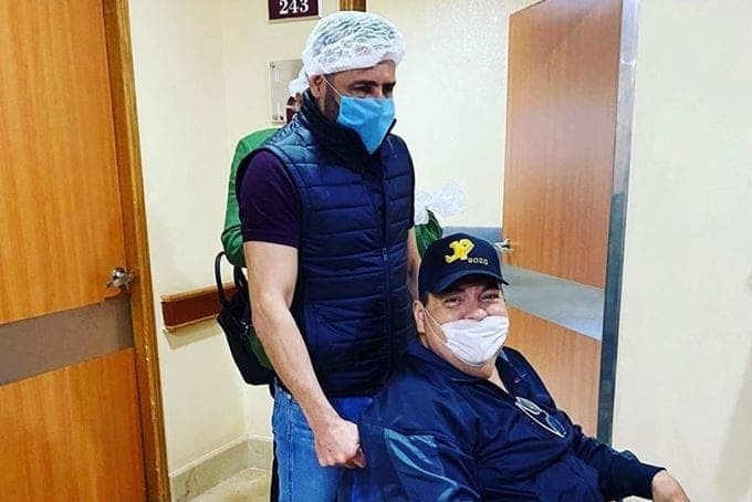 Julio Preciado sale del hospital tras cirugía de trasplante