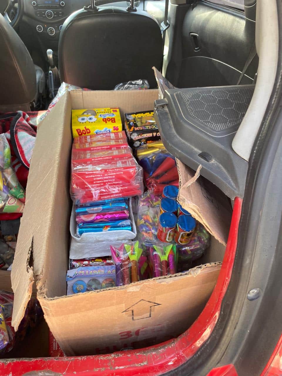 Protección Civil destruye pirotecnia decomisada en fiestas decembrinas de Tulum