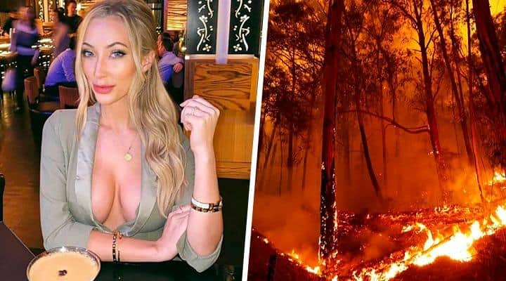 Modelo vende 'nudes' para combatir incendios de Australia