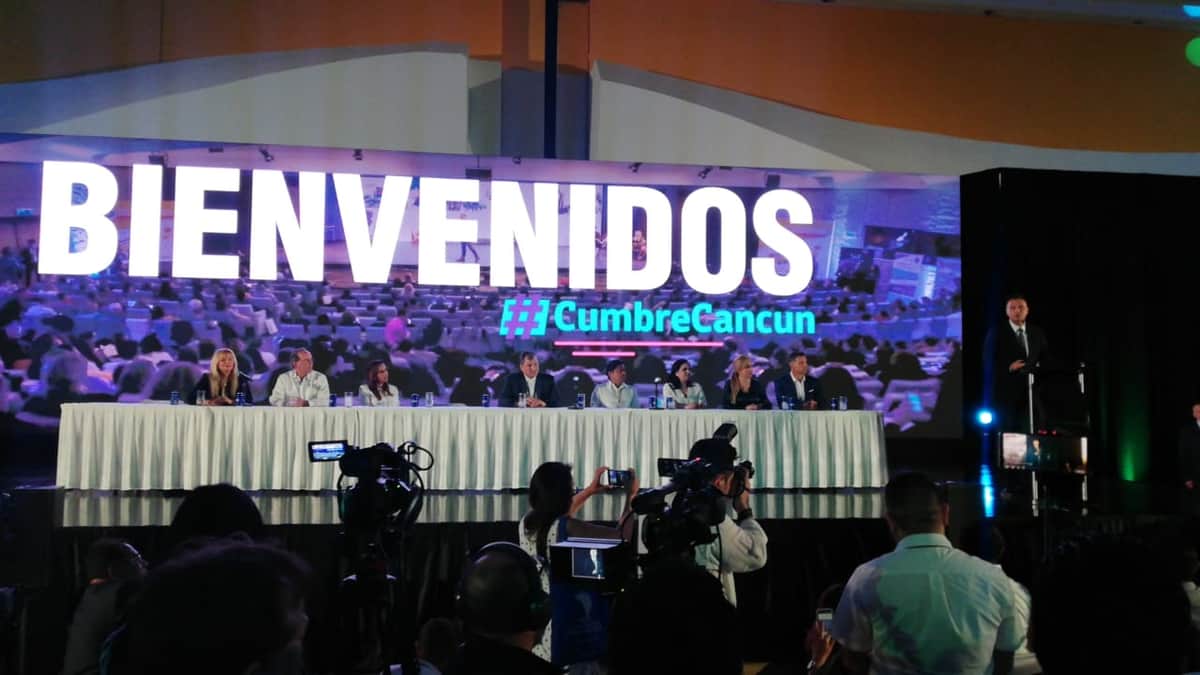 Inauguran Cumbre Mundial de Comunicación Política, en Cancún