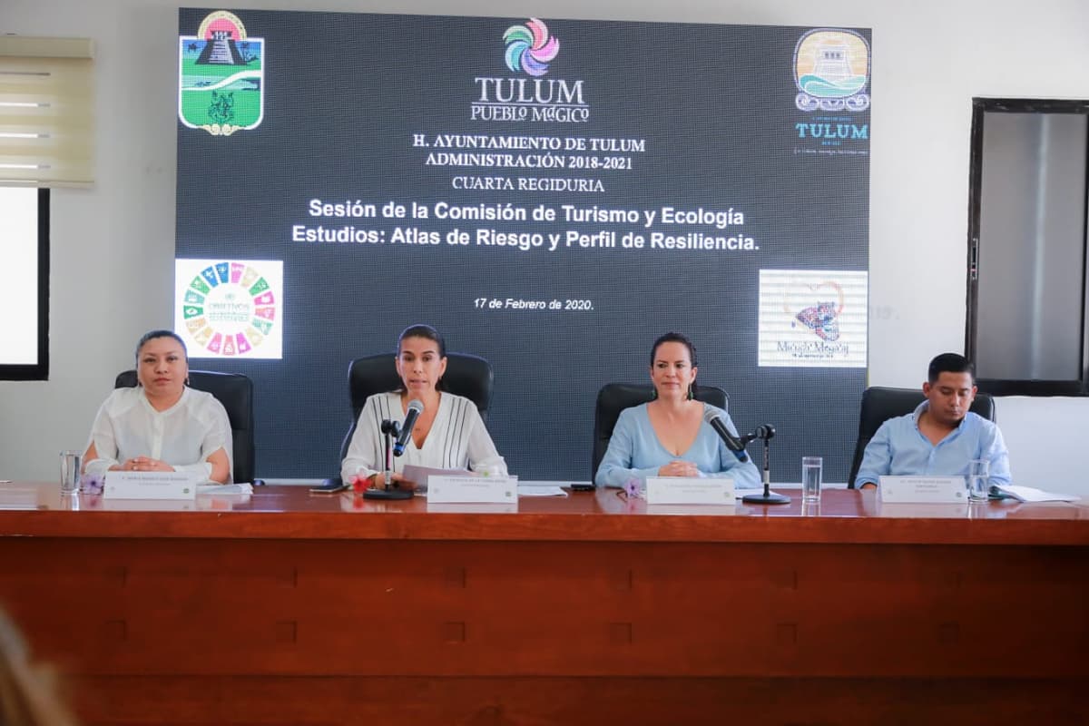 Para mejorar seguridad de los tulumnenses, analizan Atlas de Riesgo y Cambio Climático
