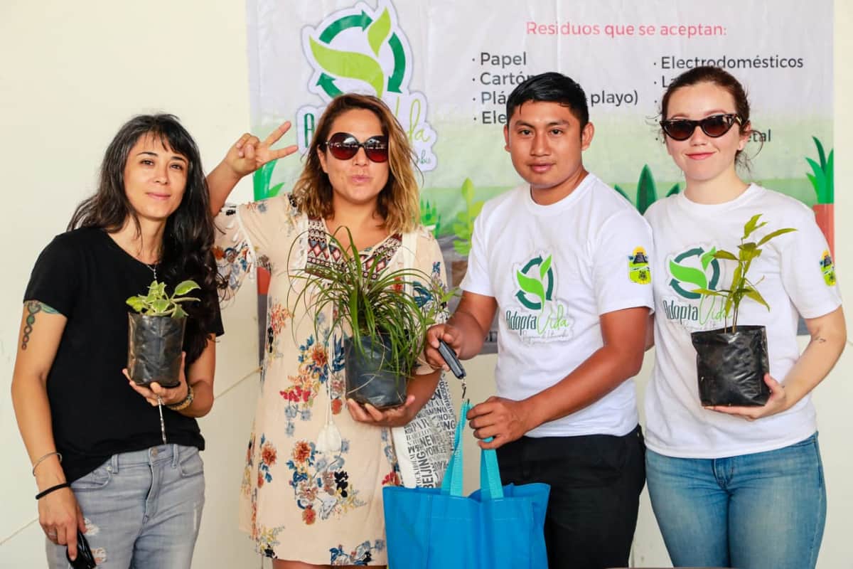 Con programa de reciclaje protegen el medio ambiente en Tulum