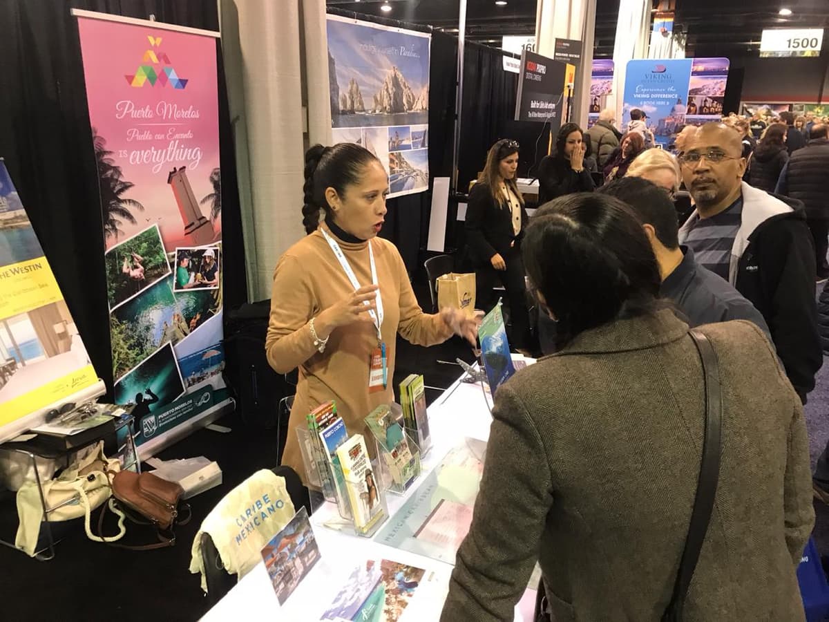 Destaca Puerto Morelos en el Travel and Adventure Show de Chicago