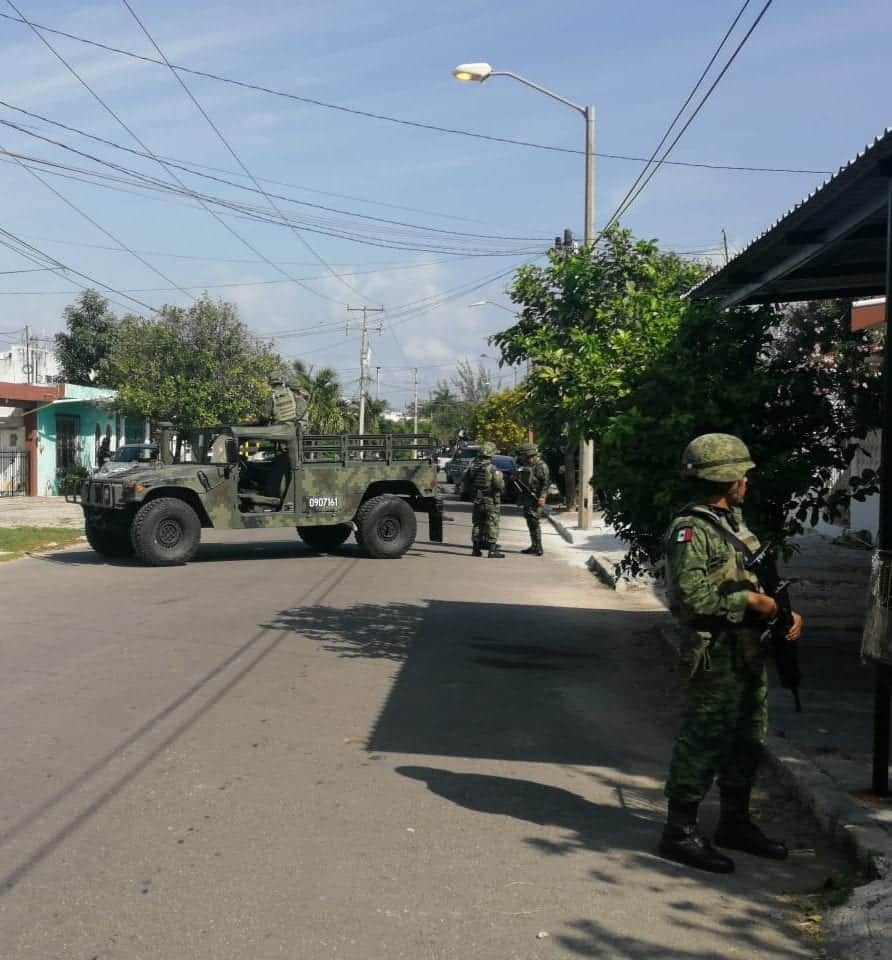 Realiza policía ministerial cateo en una casa de Chetumal