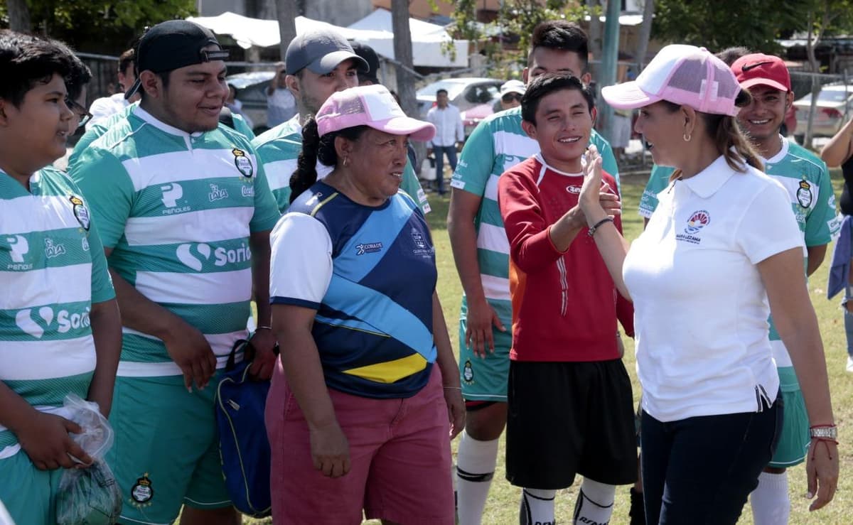 Promueve Mara Lezama el deporte entre la juventud de Cancún