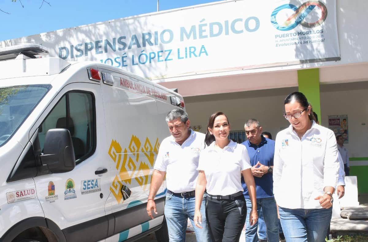 Atención en dispensarios médicos está garantizada en Puerto Morelos