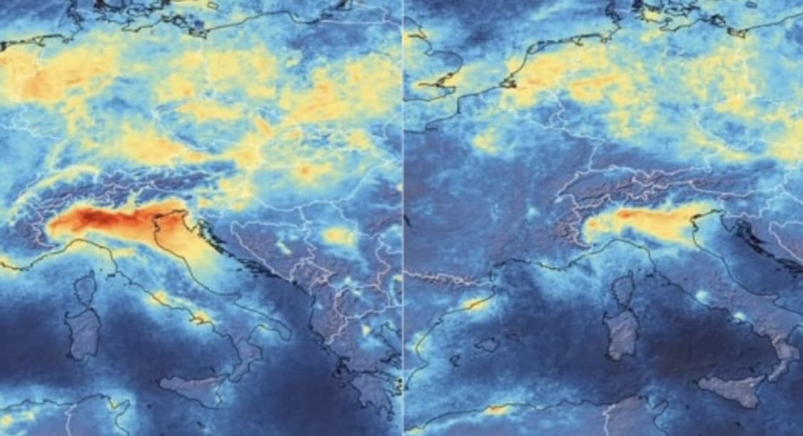 Disminuye la contaminación mundial a niveles increíbles por cuarentenas de Covid-19