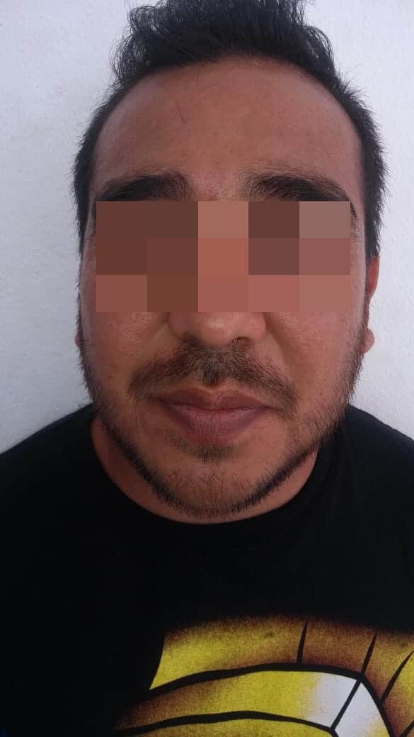 Capturan a sujeto con arma en mano en Playa del Carmen