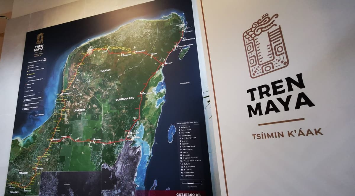 Tren Maya tendrá doble vía de Cancún a Mérida y hacia Tulum: Fonatur
