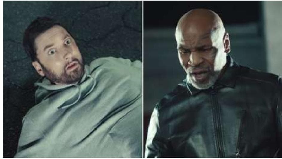 Video: Mike Tyson le propina tremendo nocaut a ¡Eminem!